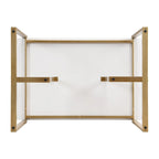 Ensemble de salle à manger rectangulaire moderne - Table en faux marbre et 6 chaises rembourrées