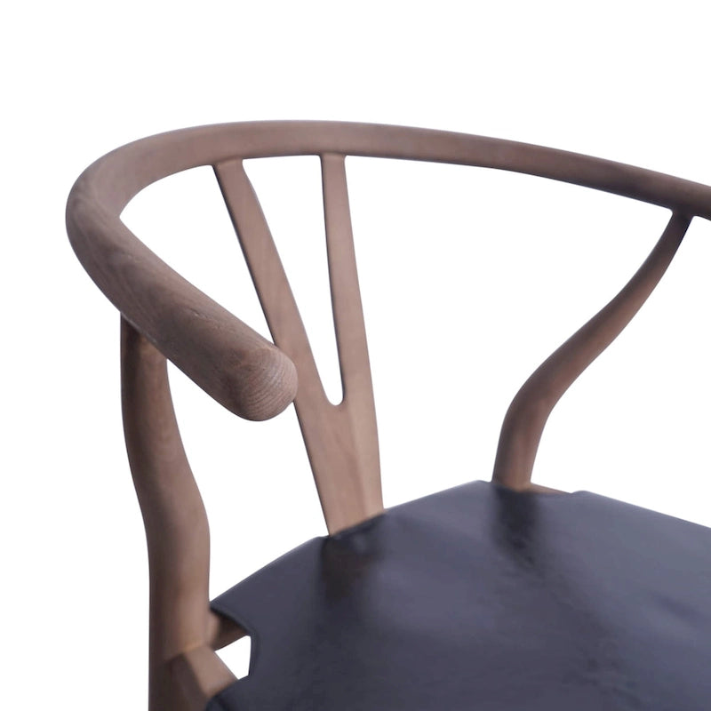 Lot de 6 chaises de salle à manger en bois de frêne - Style Mid-century Modern