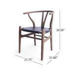 Lot de 6 chaises de salle à manger en bois de frêne - Style Mid-century Modern