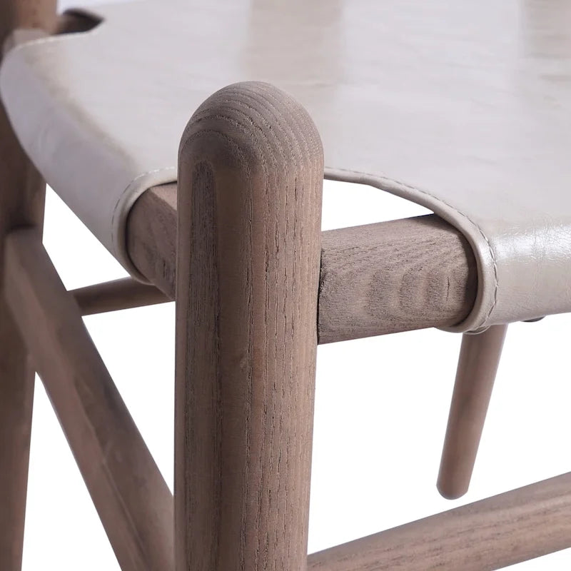 Lot de 6 chaises de salle à manger en bois de frêne - Style Mid-century Modern