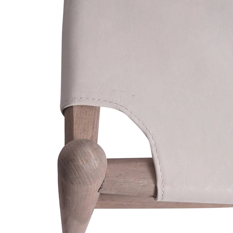 Lot de 6 chaises de salle à manger en bois de frêne - Style Mid-century Modern