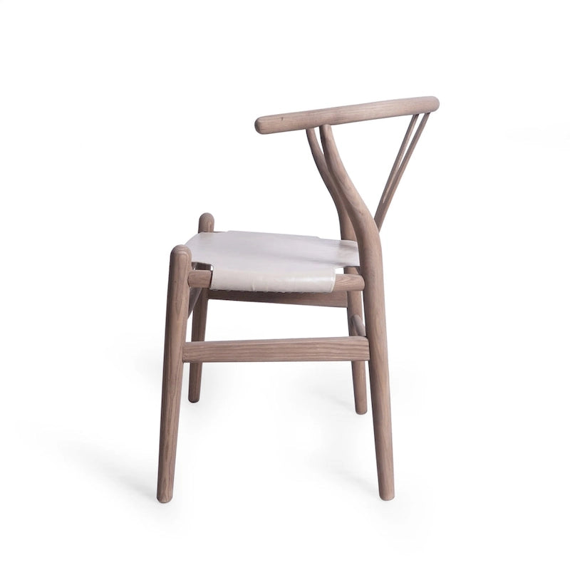 Lot de 6 chaises de salle à manger en bois de frêne - Style Mid-century Modern