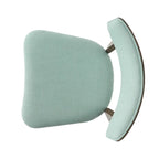 Ensemble de salle à manger rectangulaire 5 pièces en bois de style Mid-Century avec chaises