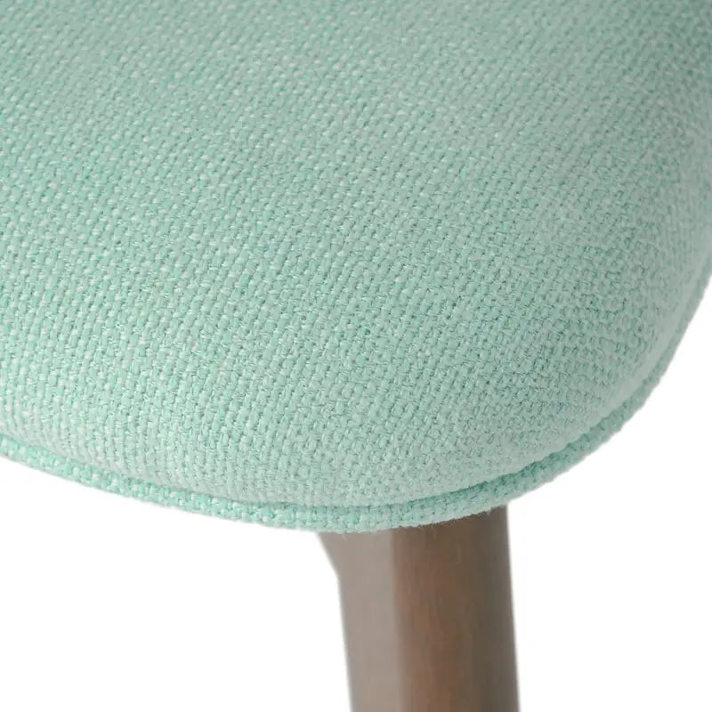 Ensemble de salle à manger rectangulaire 5 pièces en bois de style Mid-Century avec chaises