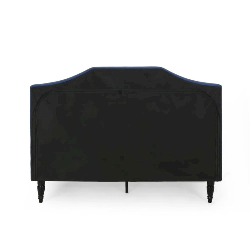 Lit plateforme Elinor rembourré de taille Queen - Meubles de chambre modernes