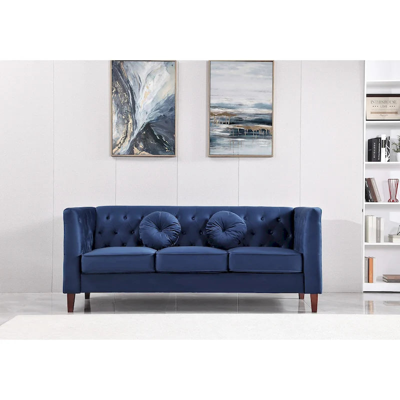 Canapé Chesterfield Classique - Canapé de salon capitonné