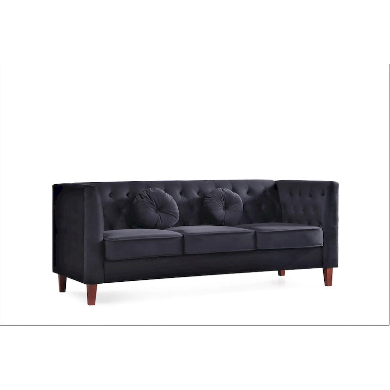 Canapé Chesterfield Classique - Canapé de salon capitonné