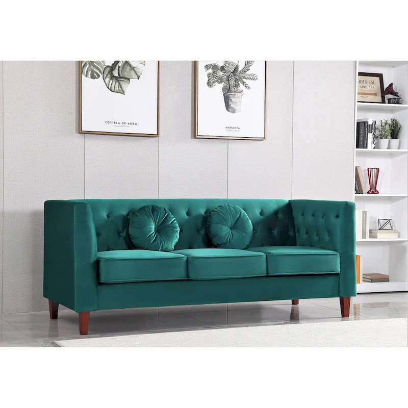Canapé Chesterfield Classique - Canapé de salon capitonné