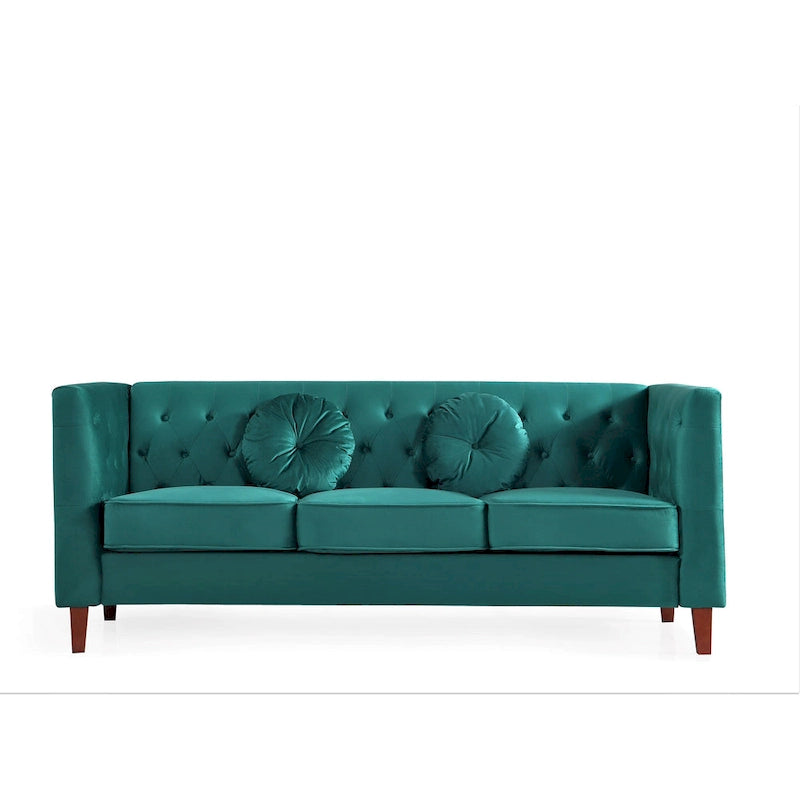 Canapé Chesterfield Classique - Canapé de salon capitonné