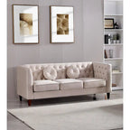 Canapé Chesterfield Classique - Canapé de salon capitonné
