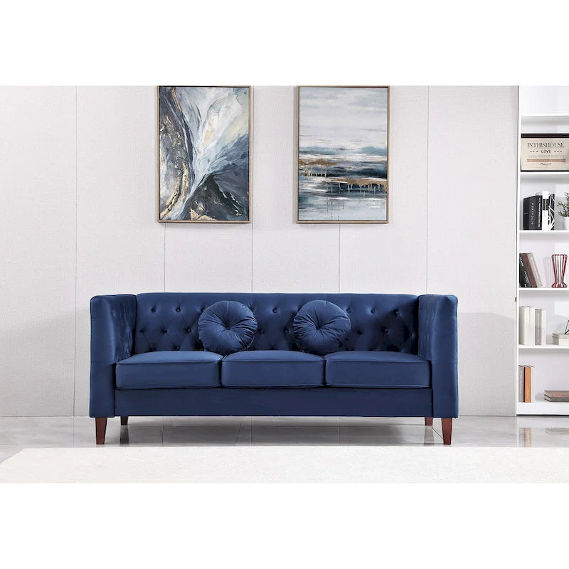 Canapé Chesterfield Classique - Canapé de salon capitonné
