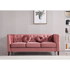Canapé Chesterfield Classique - Canapé de salon capitonné