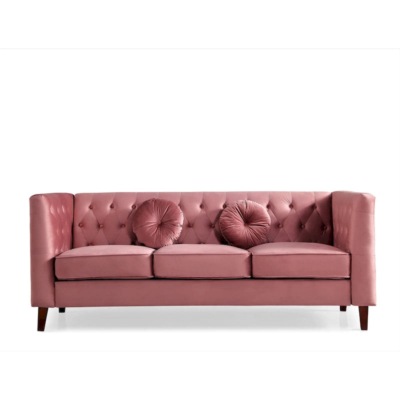 Canapé Chesterfield Classique - Canapé de salon capitonné