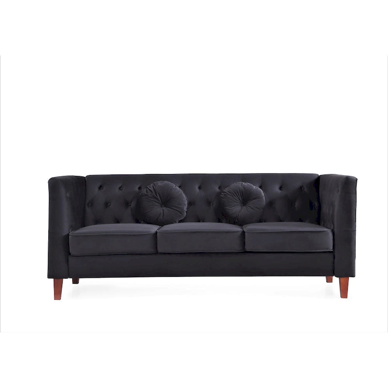 Canapé Chesterfield Classique - Canapé de salon capitonné