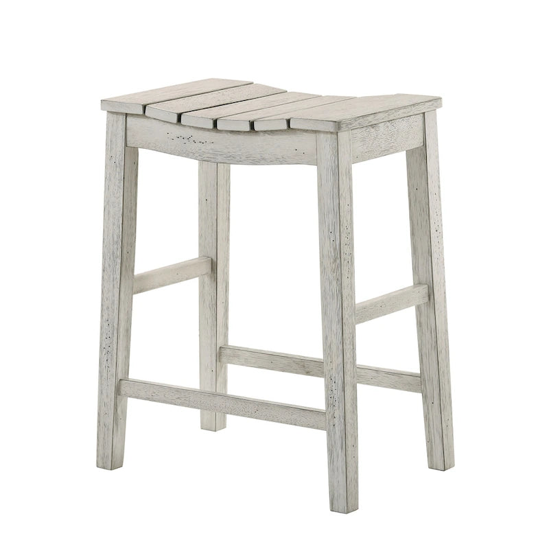 Ensemble table et tabourets de comptoir 5 pièces en bois de ferme