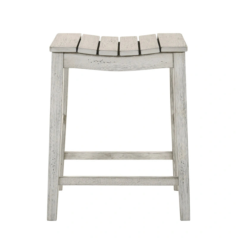 Ensemble table et tabourets de comptoir 5 pièces en bois de ferme