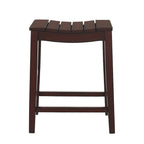 Ensemble table et tabourets de comptoir 5 pièces en bois de ferme