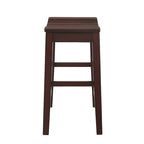 Ensemble table et tabourets de comptoir 5 pièces en bois de ferme