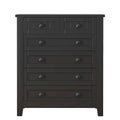 Commode, armoire de rangement de chambre avec poignée rétro en forme de coquille