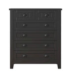 Commode, armoire de rangement de chambre avec poignée rétro en forme de coquille