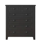 Commode, armoire de rangement de chambre avec poignée rétro en forme de coquille