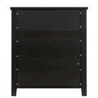 Commode, armoire de rangement de chambre avec poignée rétro en forme de coquille