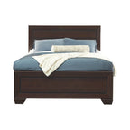Chambre à coucher 5 pièces Oatfield Cacao foncé avec 2 tables de chevet