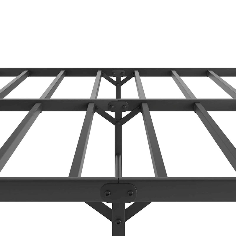 Lit Plateforme Métal King Size avec Tête de Lit