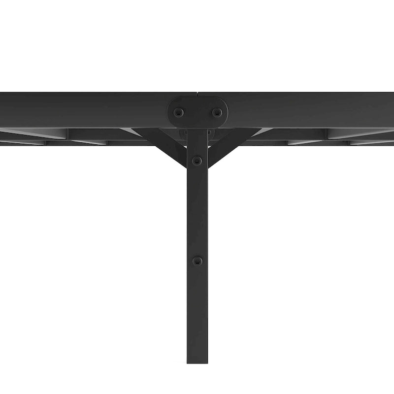 Lit Plateforme Métal King Size avec Tête de Lit