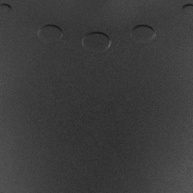 Chaise empilable industrielle en plastique de 880 lb avec poignée de transport