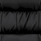 Fauteuil de salon exécutif LeatherSoft avec cadre gris titane