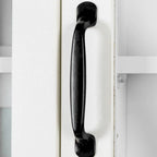 Grand placard de cuisine avec portes vitrées