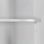 Grand placard de cuisine avec portes vitrées