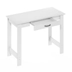 Bureau avec tiroir - Bureau à domicile blanc