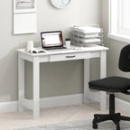 Bureau avec tiroir - Bureau à domicile blanc