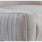 Chaise de salle à manger à pieds en acrylique - 56 cm l x 71 cm P x 96,5 cm H Style glamour moderne