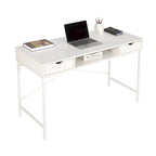 Bureau de 48 pouces avec tiroirs - Poste de travail contemporain pour bureau à domicile