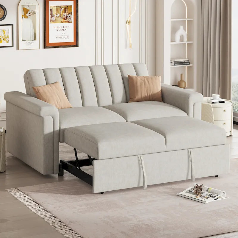 Canapé convertible avec coussin doux