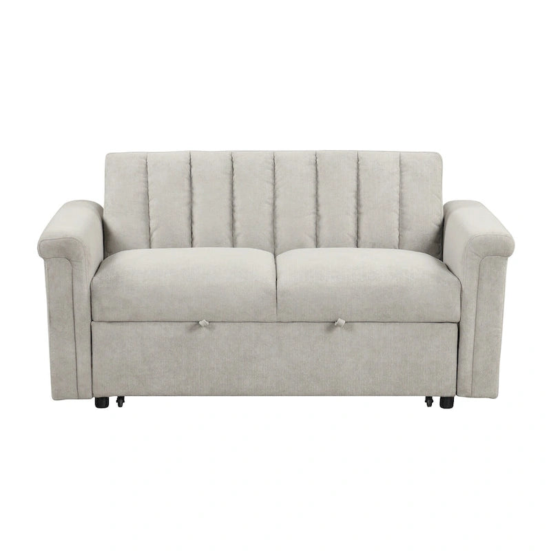 Canapé convertible avec coussin doux