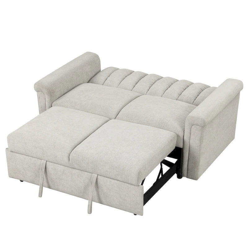 Canapé convertible avec coussin doux