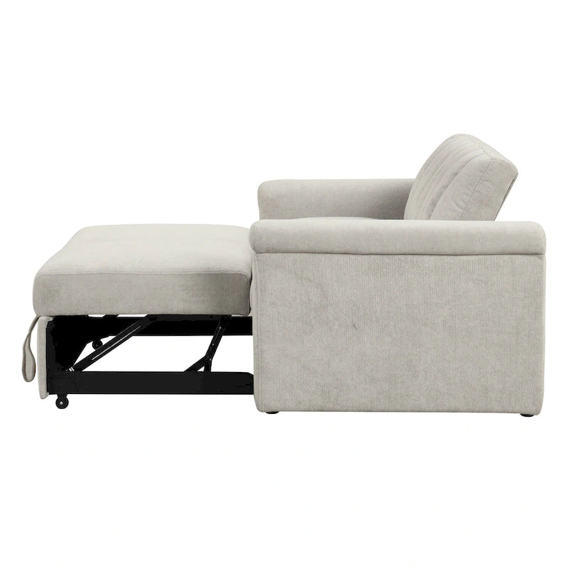 Canapé convertible avec coussin doux