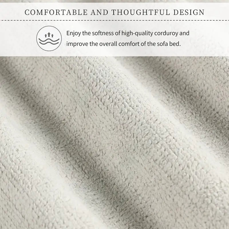 Canapé convertible avec coussin doux