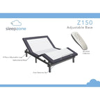 Ensemble matelas à mémoire de forme Huntington 10 pouces et base réglable Z150