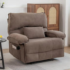 Fauteuil inclinable manuel surdimensionné pour salon