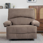 Fauteuil inclinable manuel surdimensionné pour salon