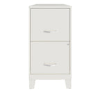 Armoire de classement verticale 18D à 2 tiroirs avec tiroir accessoire et pieds